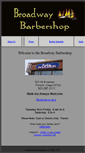 Mobile Screenshot of broadwaybarbershop.com
